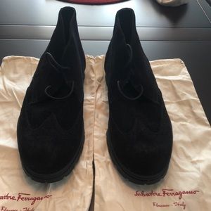 Ferragamo Suede Boots